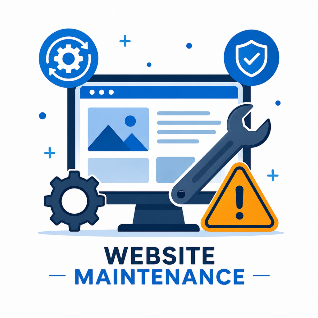 Professional Website Maintenance Services by VasuInfra
